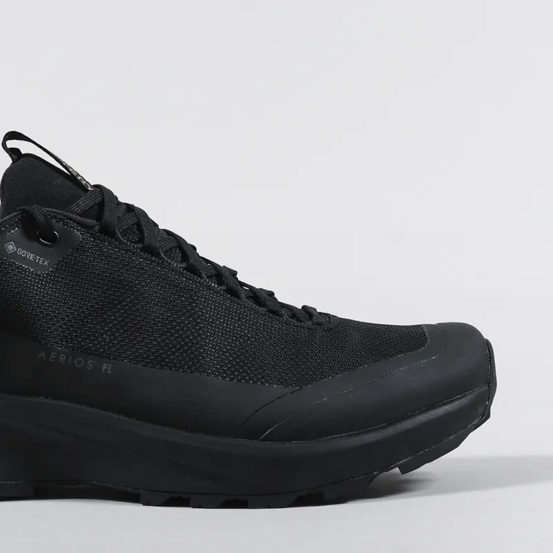 Arcteryx Mens Waterproof Aerios FL GORE-TEX Trainers Black 24K