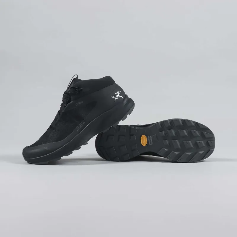 Arc'teryx Aerios FL Mid GTX Shoes Black Cinder-1