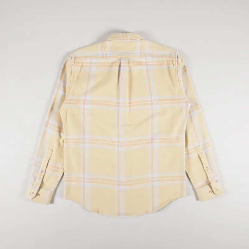 Portuguese Flannel After Shirt Hazelnut Check-1