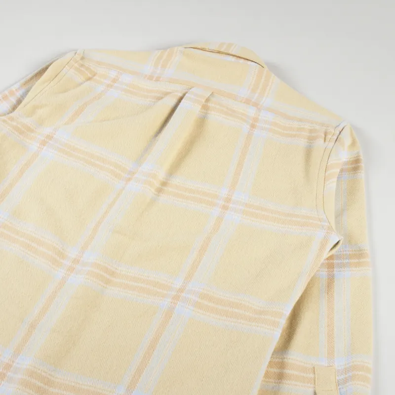 Portuguese Flannel After Shirt Hazelnut Check-3