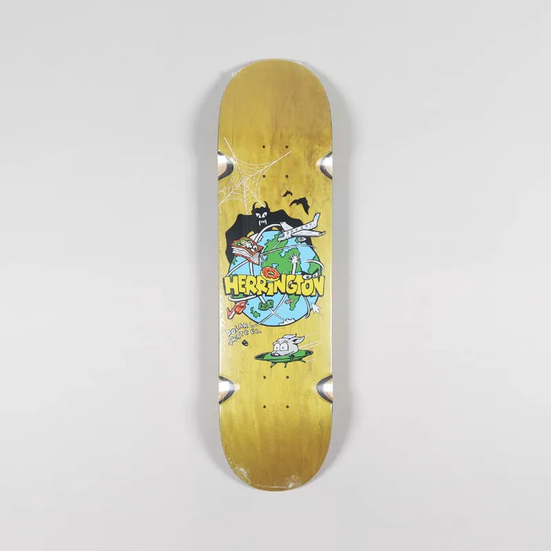 Polar Skate Co. Aaron Herrington Planet Wheel Well Deck 8.25 Inch