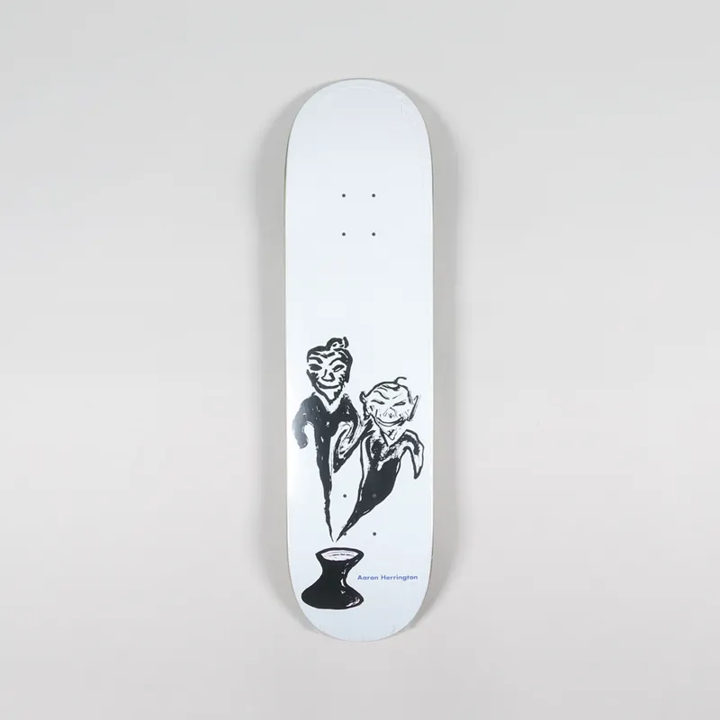 Polar Skate Co. Aaron Herrington Pot Demons Deck White 8.25 Inch