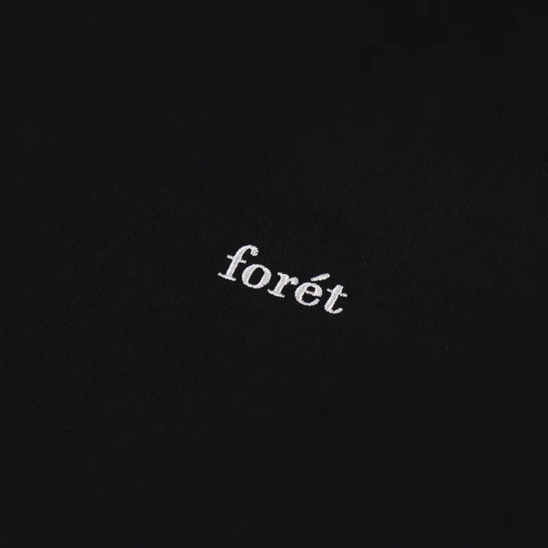 Foret Air T Shirt Black-2