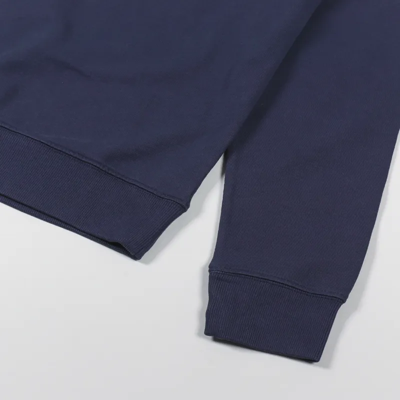 Patagonia Alpine Icon Regenerative Organic Cotton Crew Sweatshirt New Navy-6