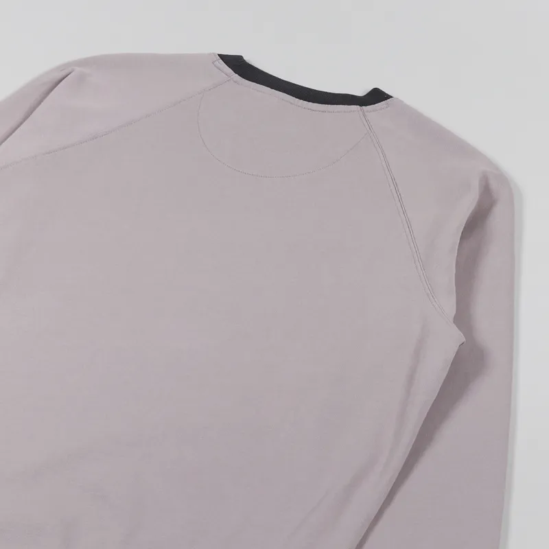 Patagonia Alpine Icon Regenerative Organic Cotton Crew Sweatshirt Stingray Mauve-3