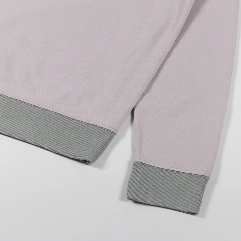 Patagonia Alpine Icon Regenerative Organic Cotton Crew Sweatshirt Stingray Mauve-6