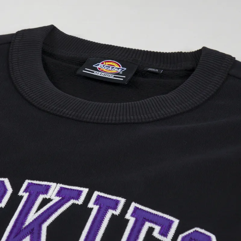 Dickies Aitkin Sweatshirt Black Imperial Palace-2