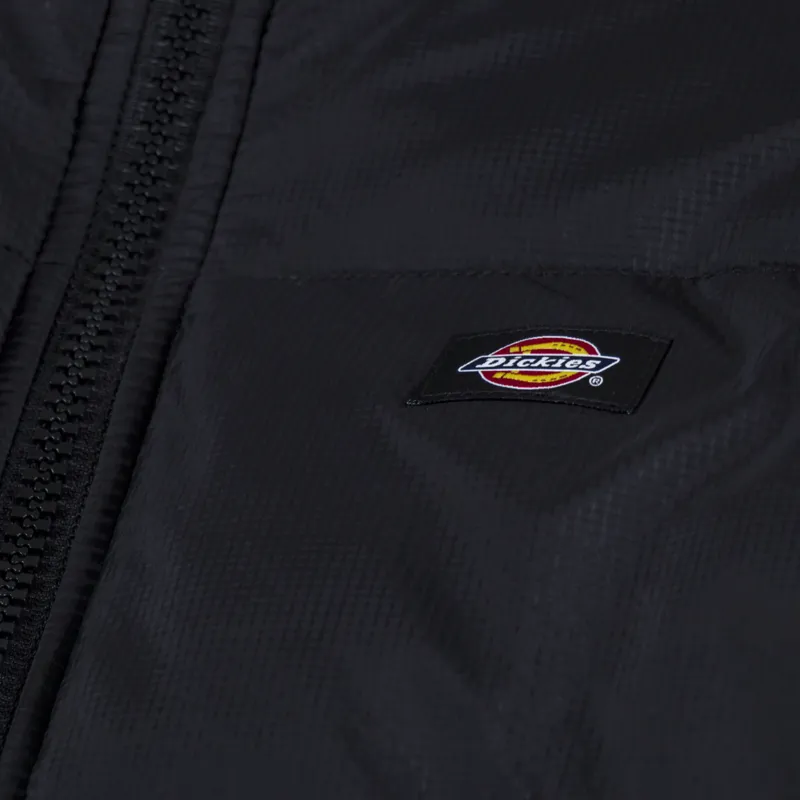 Dickies Womens Alatna Oversized Puffer Jacket Black-10