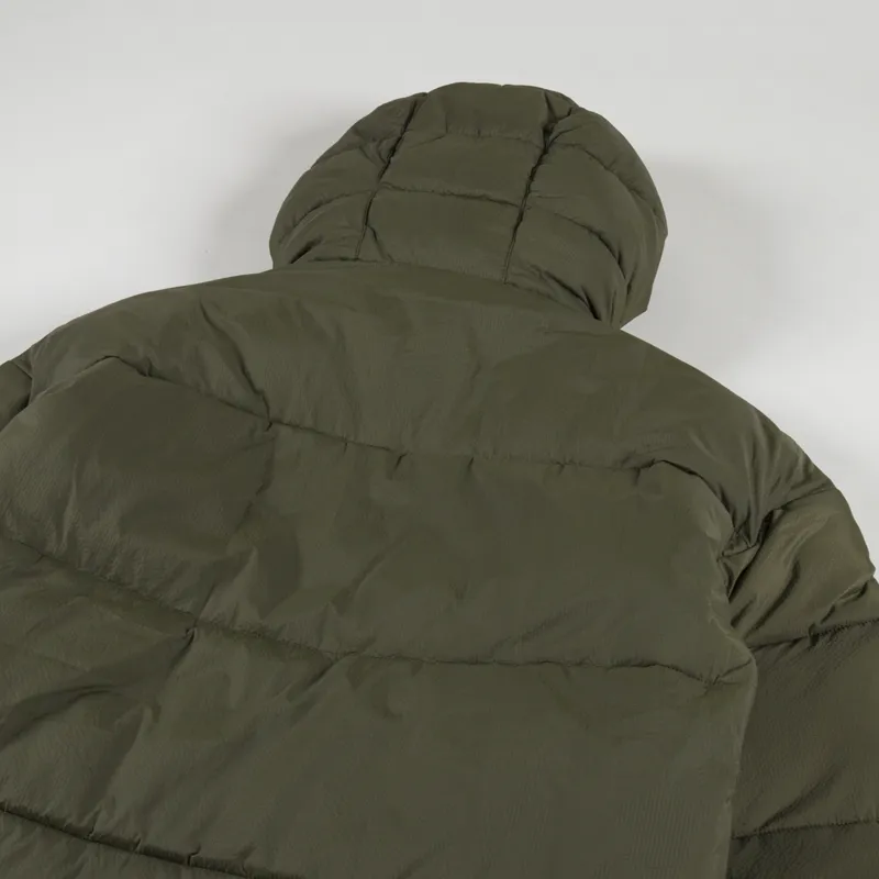 Dickies Womens Alatna Oversized Puffer Jacket Military Green-9