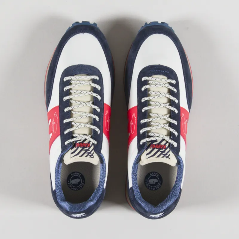 Karhu Mens Albatross Control Shoes India Ink Cherry Tomato
