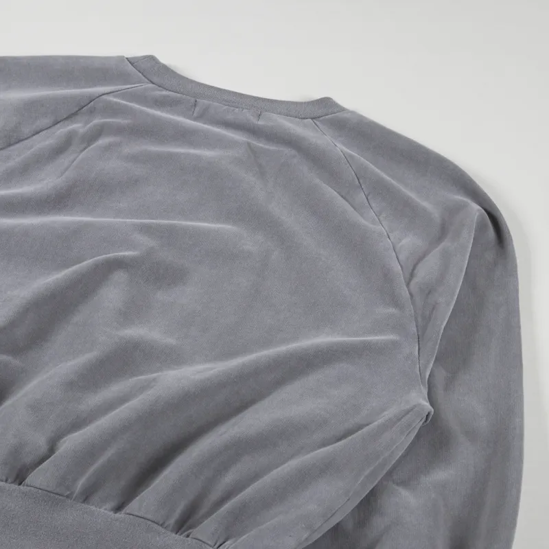 Beaumont Organic Womens Alder Sweatshirt Slate Mineral Dye-6