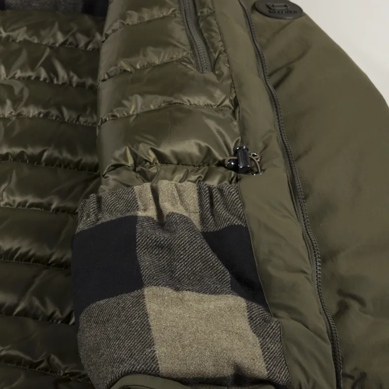 Woolrich Aleutian Field Down Jacket Dark Green-8