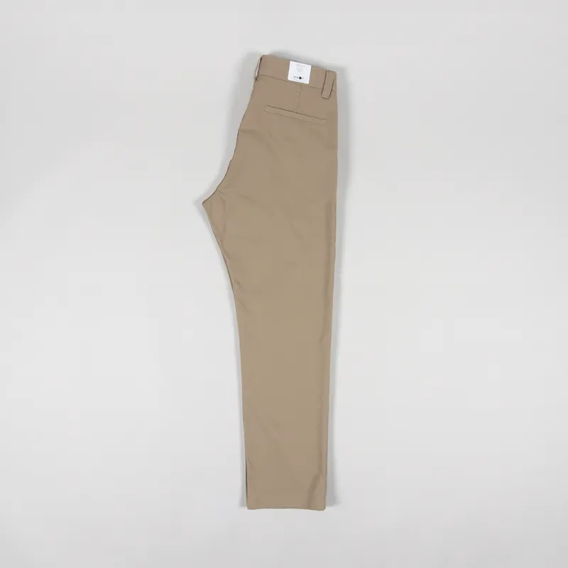 NN07 Alex Chino Trousers Khaki-2