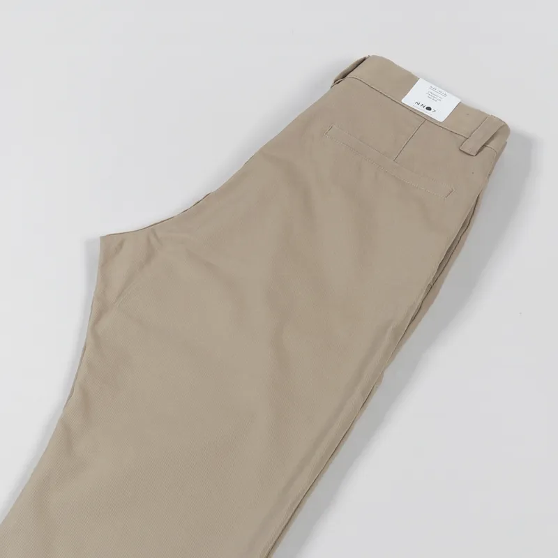 NN07 Alex Chino Trousers Khaki-4