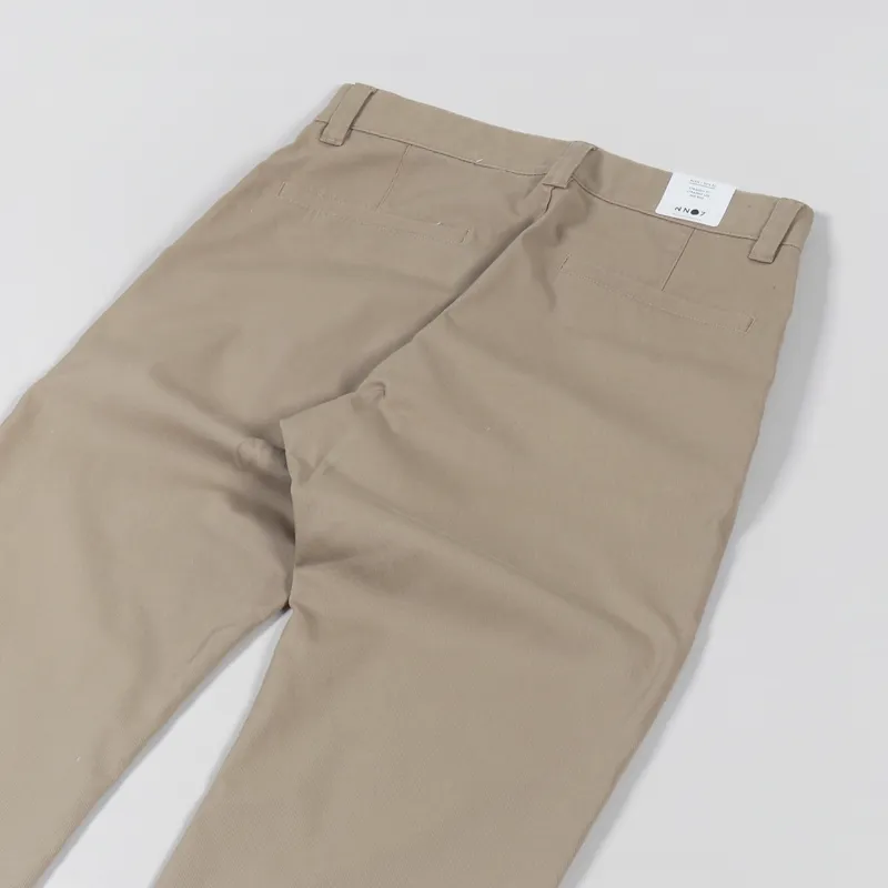 NN07 Alex Chino Trousers Khaki-6