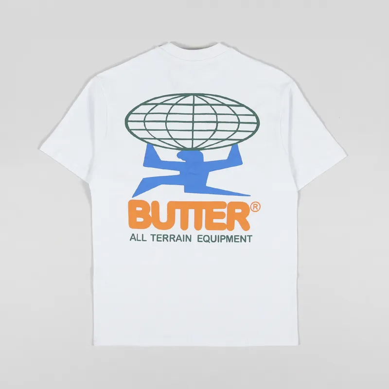 Butter Goods All Terrain T Shirt White