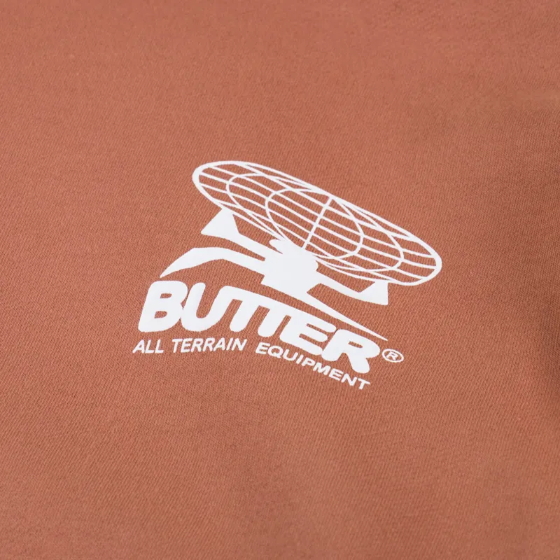 Butter Goods All Terrain Hoodie Oak-4