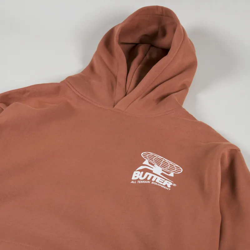 Butter Goods All Terrain Hoodie Oak-2
