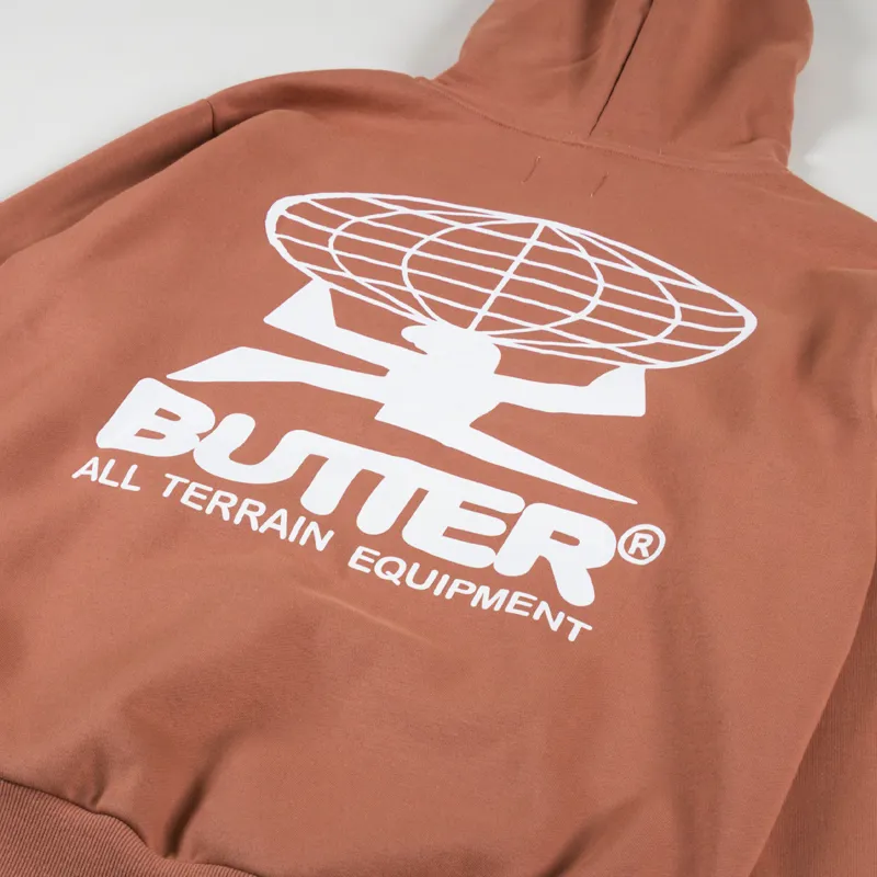 Butter Goods All Terrain Hoodie Oak-3