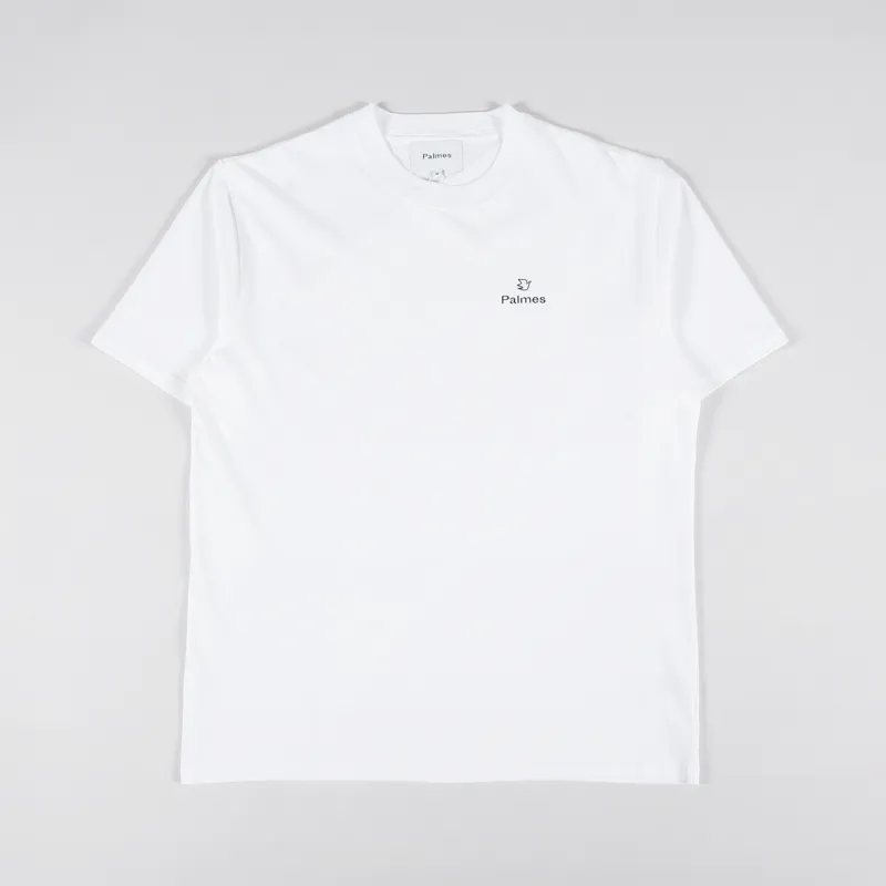 Palmes Tennis Society Allan T Shirt White