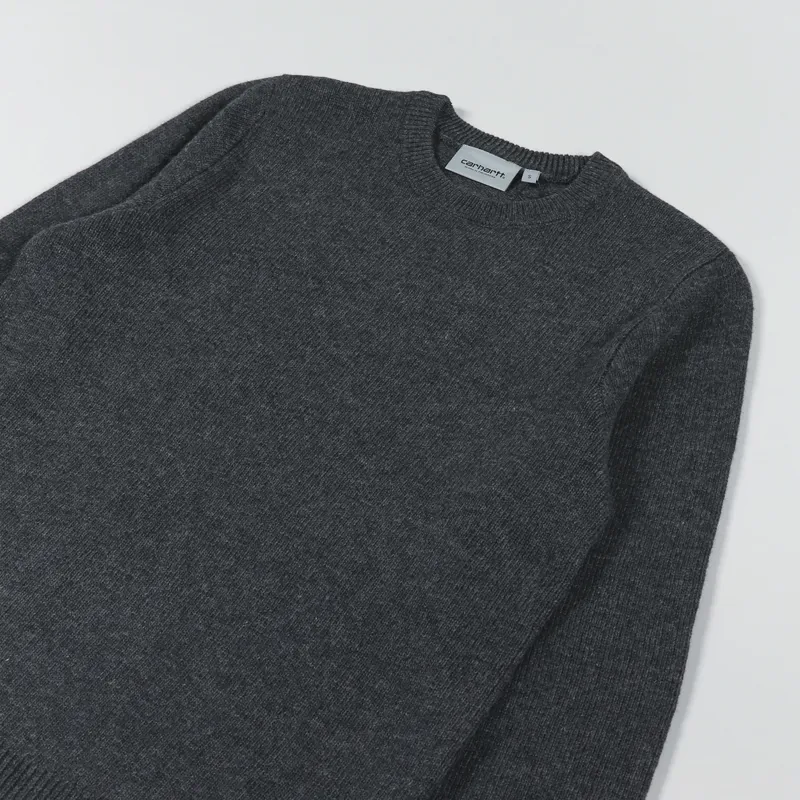 Carhartt WIP Allen Sweater Black Heather-2