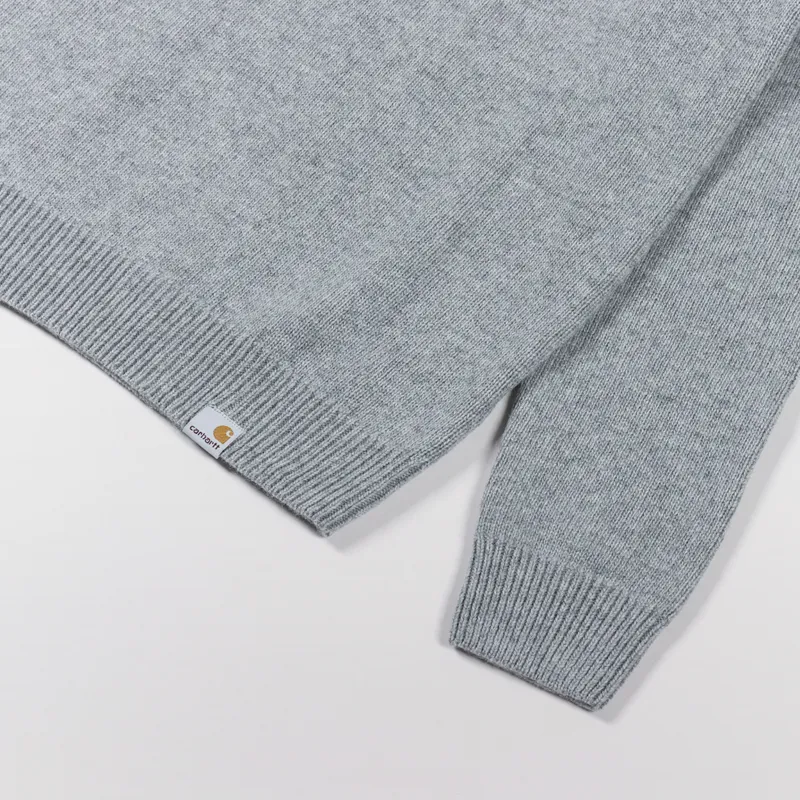 Carhartt WIP Allen Sweater Grey Heather-4