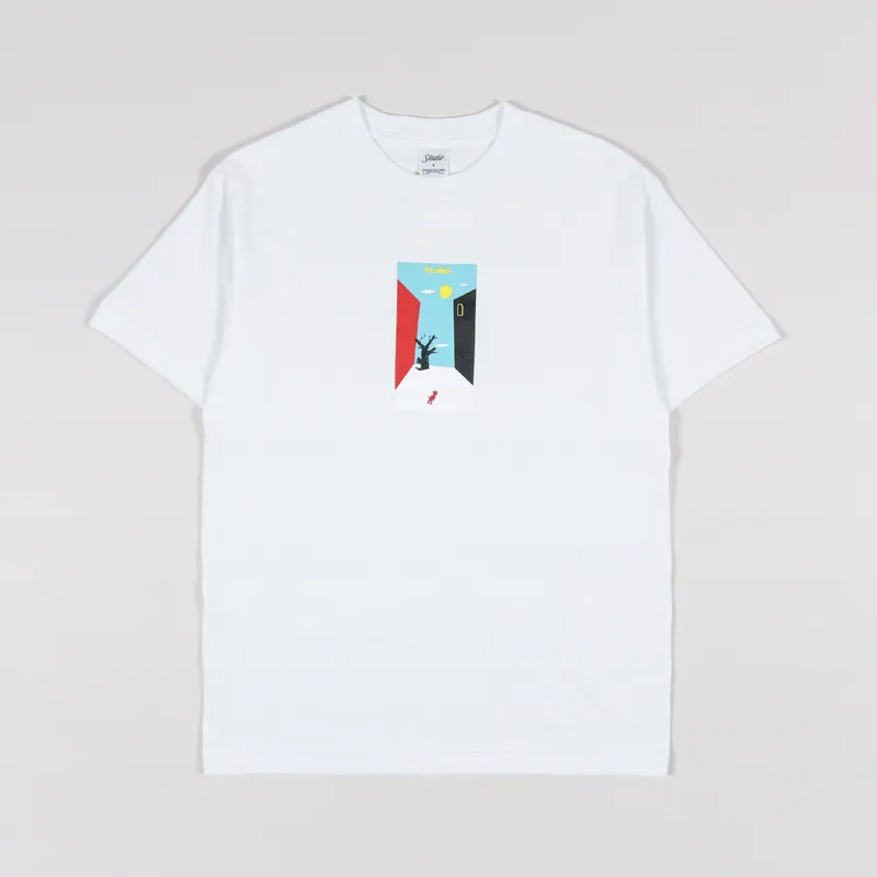 Studio Skateboards Alley Cat T Shirt White