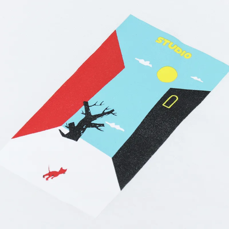 Studio Skateboards Alley Cat T Shirt White-1