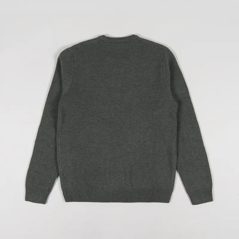 Carhartt WIP Allen Sweater Cypress Heather-3