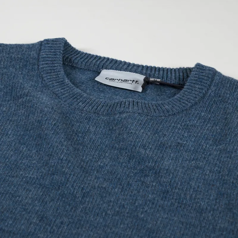 Carhartt WIP Allen Sweater Ore Heather-2