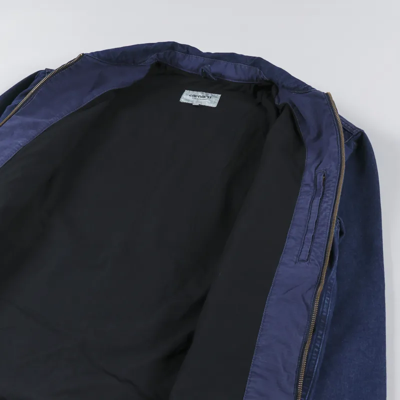 Carhartt WIP Alma Jacket Blue Stone Washed-7