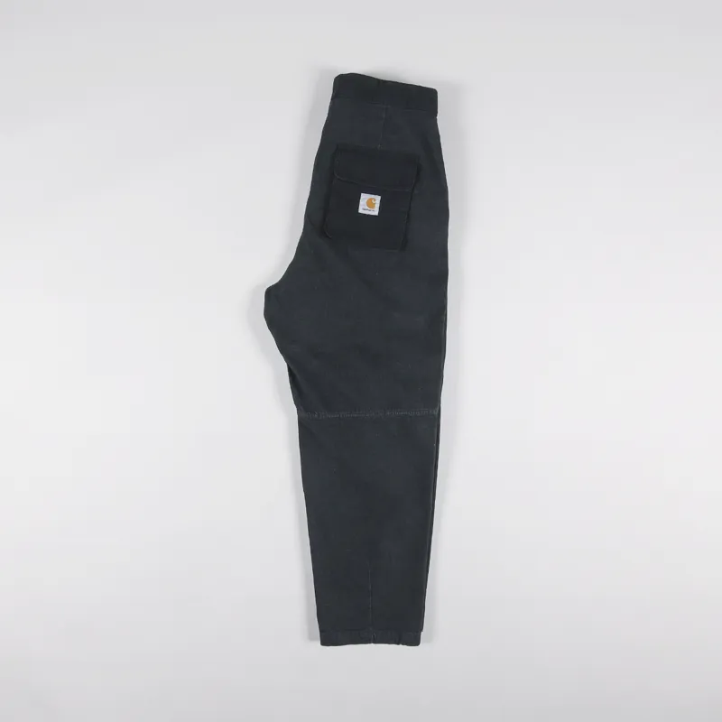 Carhartt WIP Alma Pant Black Stone Washed-2