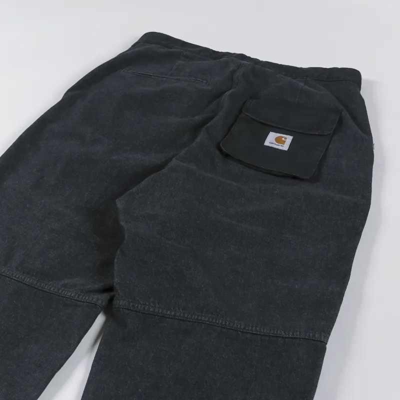Carhartt WIP Alma Pant Black Stone Washed-7