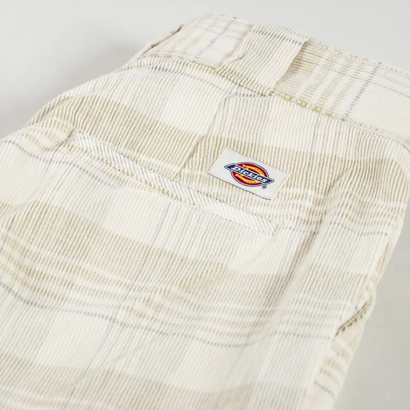 Dickies Alma Trousers Cord Check Light-5