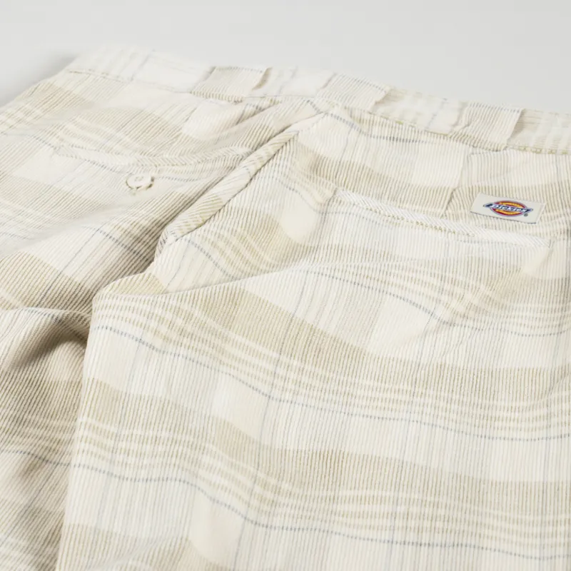 Dickies Alma Trousers Cord Check Light-4