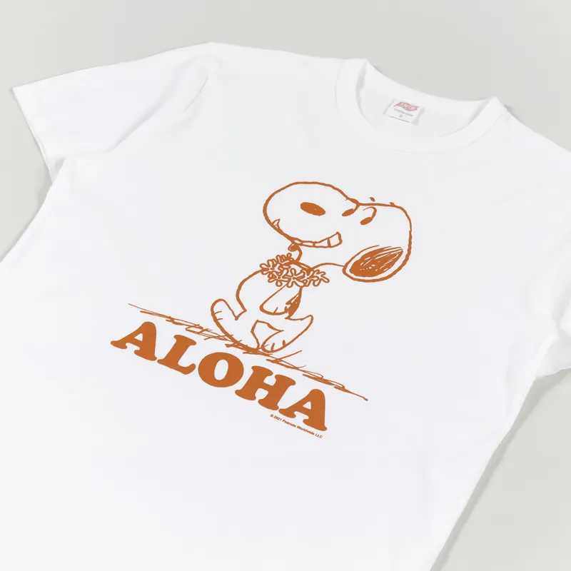 TSPTR Aloha Snoopy T Shirt White-1