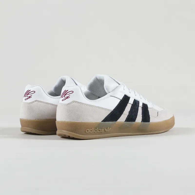 Adidas Skateboarding Aloha Super Shoes White Black Gum-1