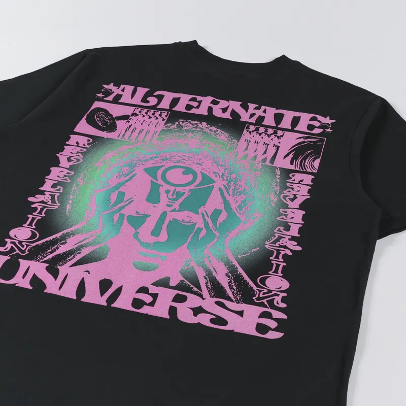 Homework Alt Universe T Shirt Black-2