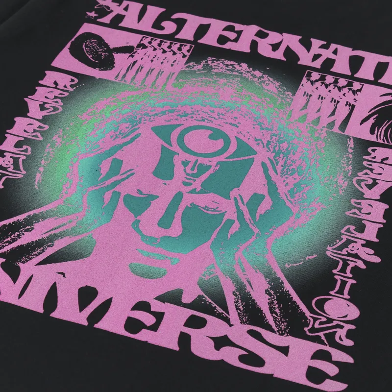 Homework Alt Universe T Shirt Black-4