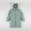 Rains Womens Alta Long Puffer Jacket Haze
