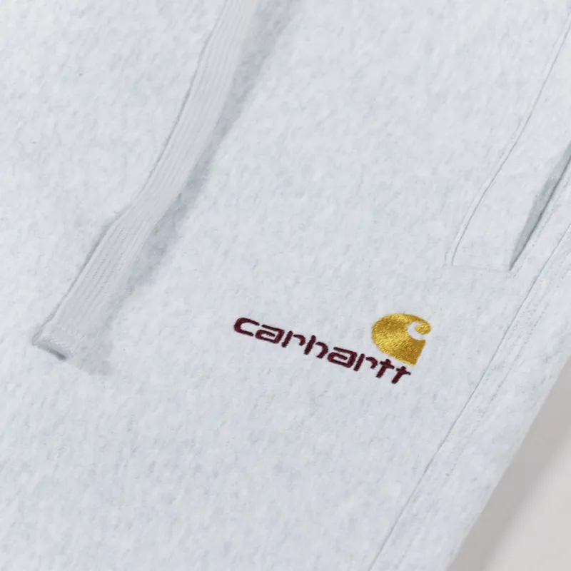 Carhartt WIP American Script Jogging Pant Ash Heather-5