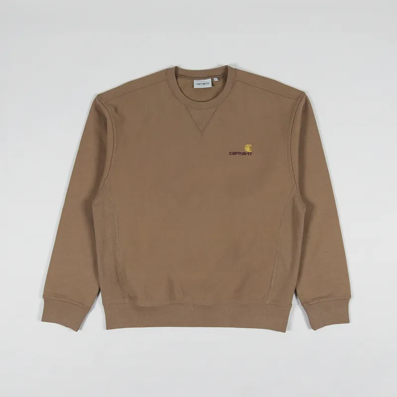 Carhartt WIP American Script Sweat Buffalo