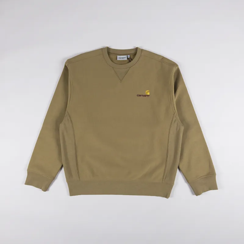 Carhartt WIP American Script Sweat Larch