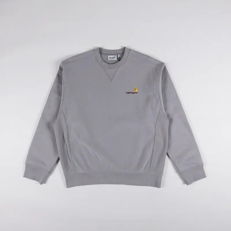 Carhartt WIP American Script Sweat Marengo