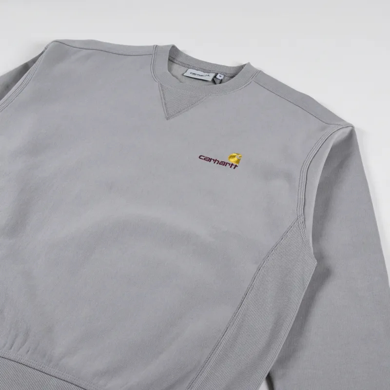 Carhartt WIP American Script Sweat Marengo-2