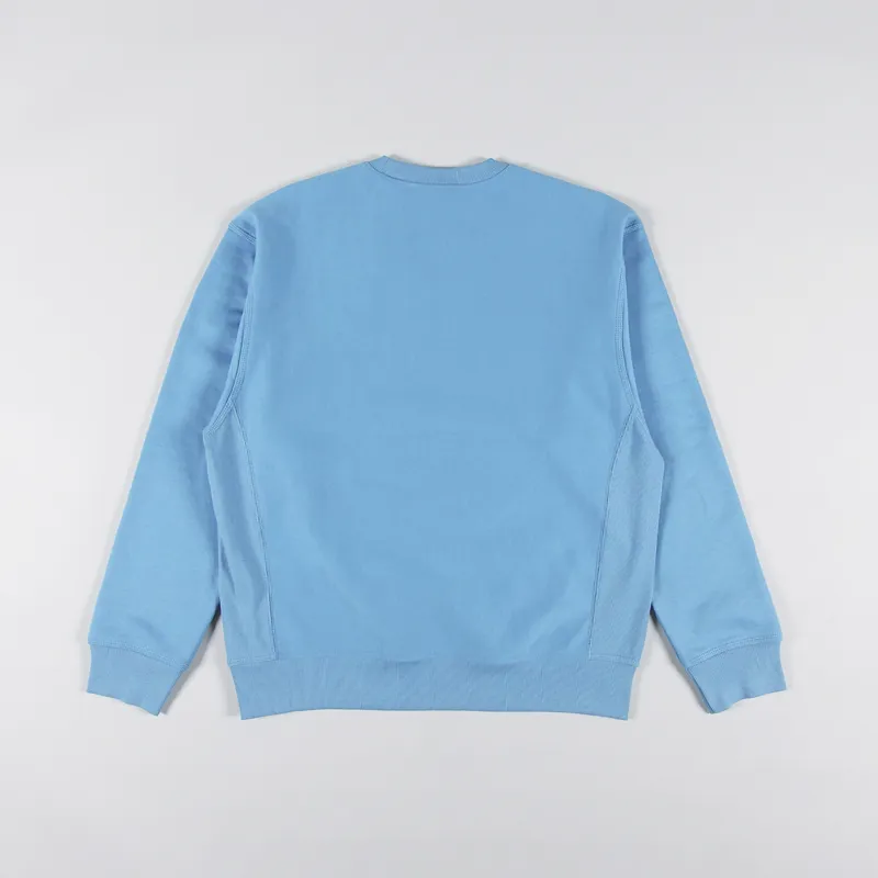 Carhartt WIP American Script Sweat Piscine-1