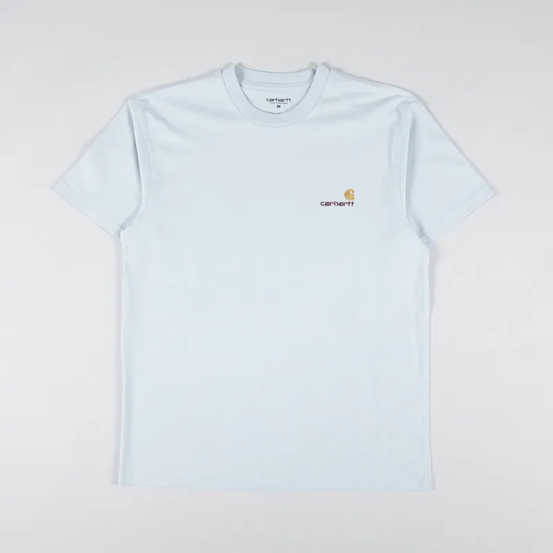Carhartt WIP American Script T Shirt Icarus