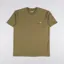 Carhartt WIP American Script T Shirt Larch