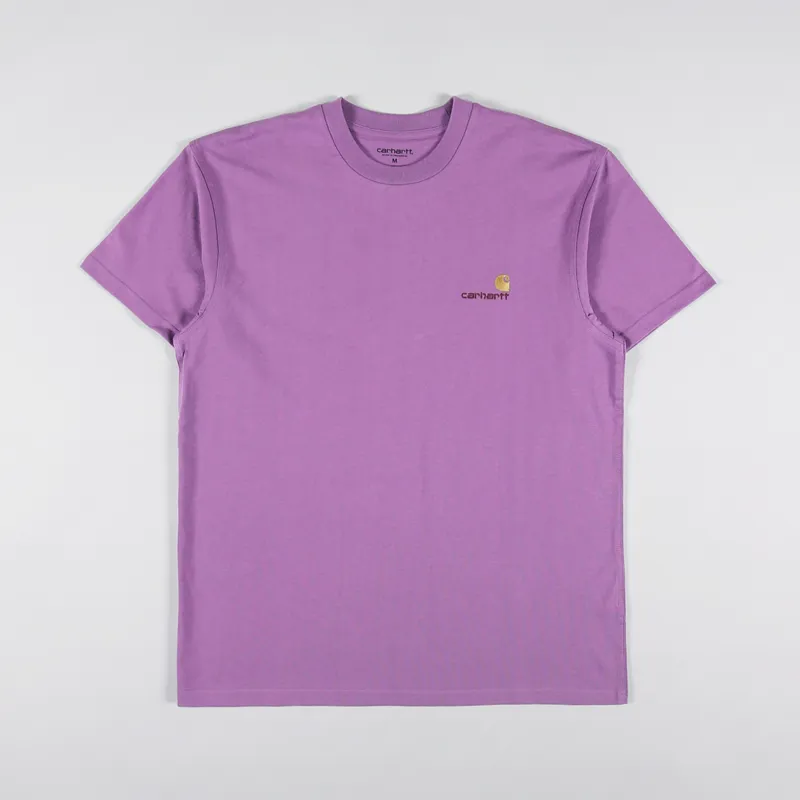 Carhartt WIP American Script T Shirt Violanda