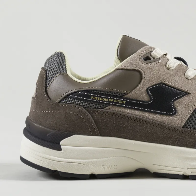 Stepney Workers Club Amiel S-Strike Shoes Suede Mix Grey-5